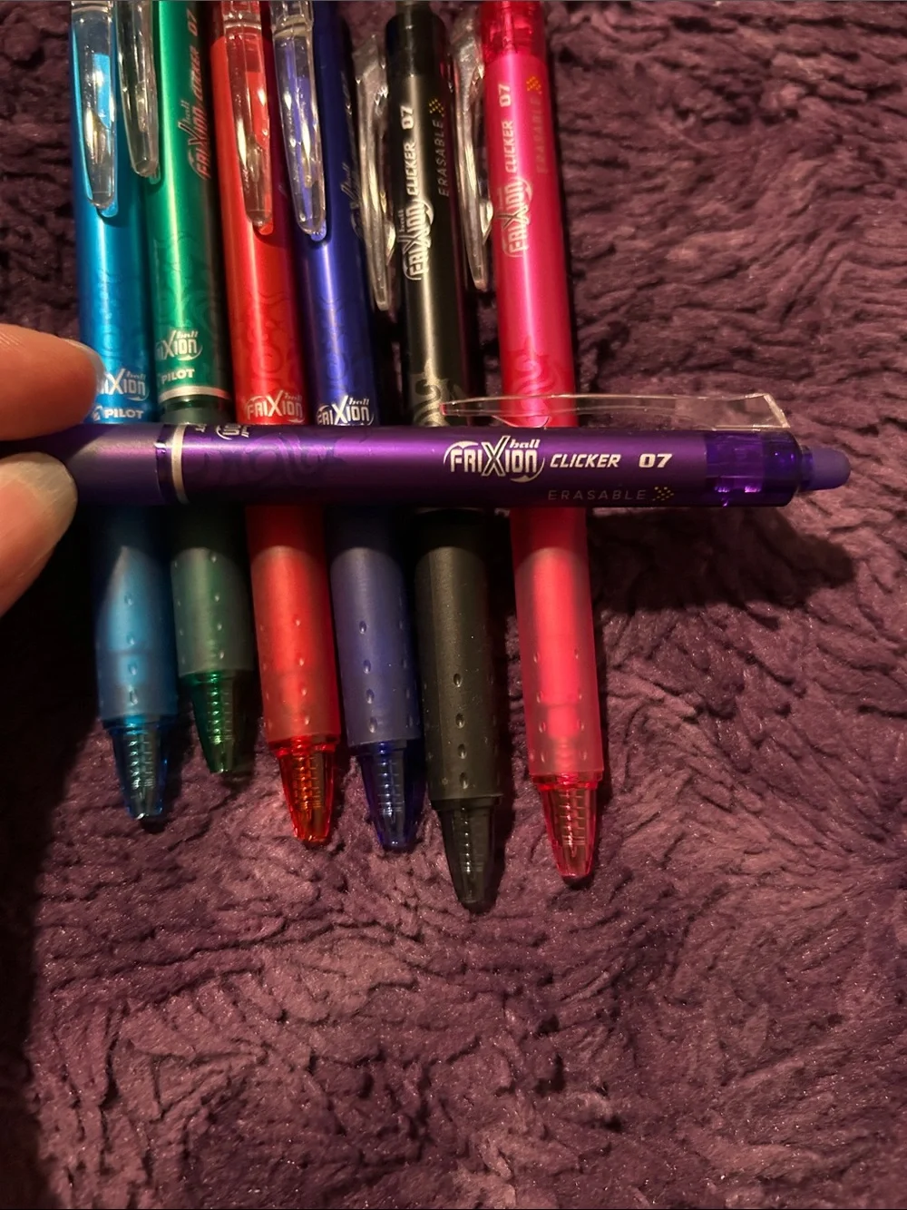 FriXion Clicker Erasable Gel Pens — Assorted Colors (Set)